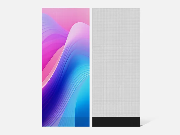 Holographic led display