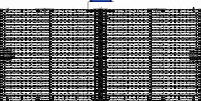 Led transparent screen