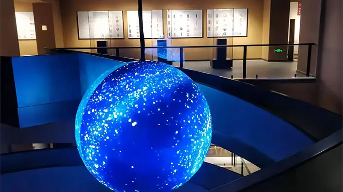 Gansu hezheng ancient fossil museum feature