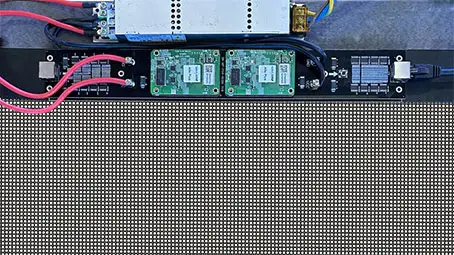 How to install a holographic led screen on glass
